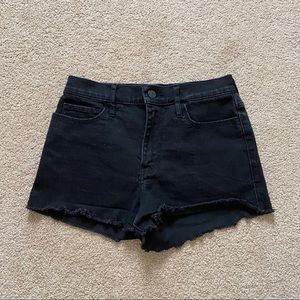 Abercrombie & Fitch Black Jean Shorts
